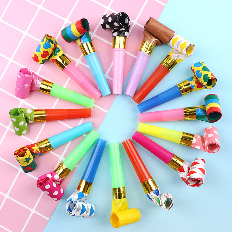 25 Colorful Noisemakers for Birthday Party Fun