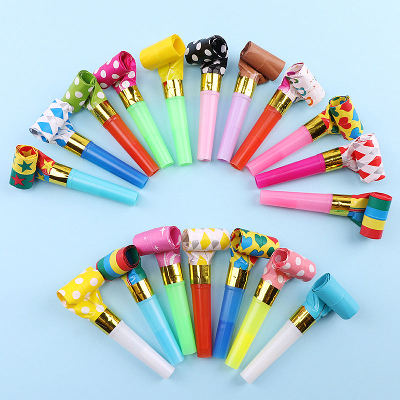 25 Colorful Noisemakers for Birthday Party Fun