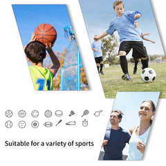 3pcs Skinny Sports Sweatband Stretchy Hair Band Headdress