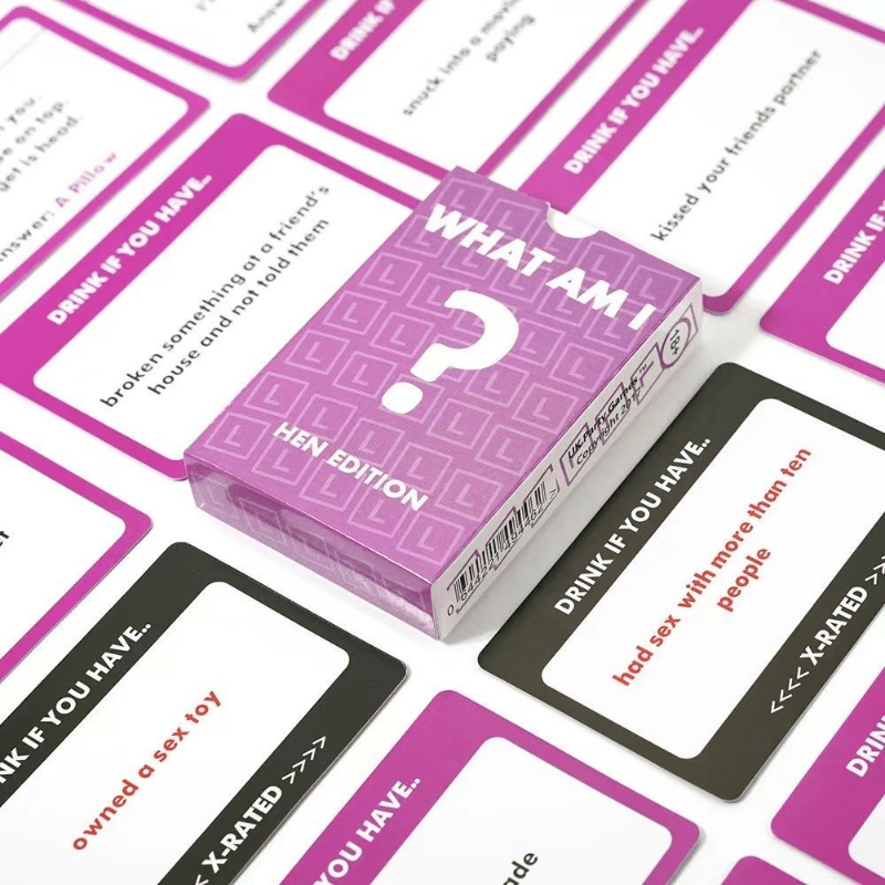What Am I? Hen Edition Party Game for Men & Women