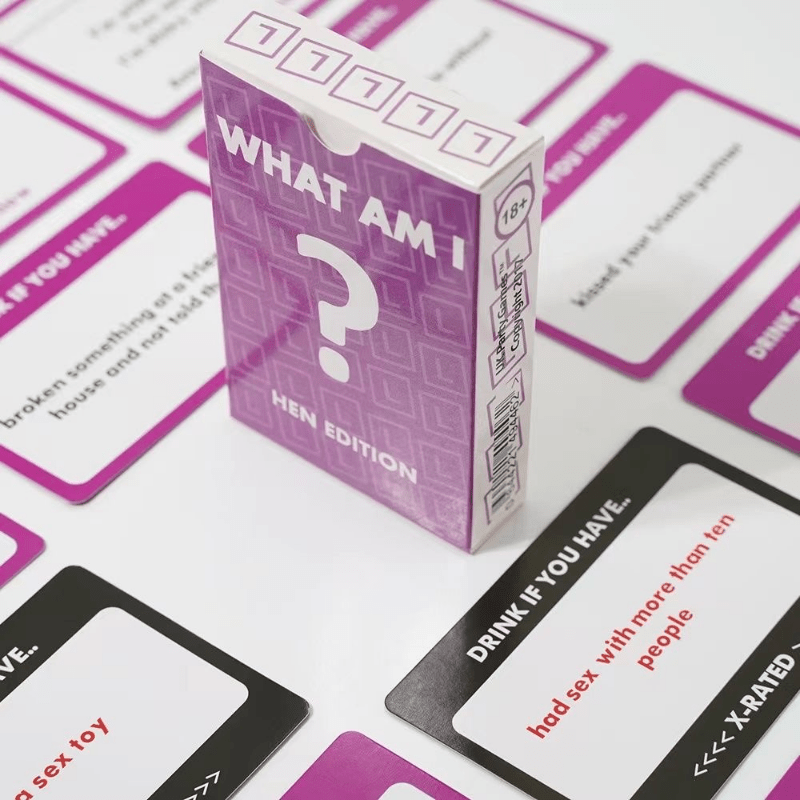 What Am I? Hen Edition Party Game for Men & Women