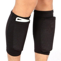 Football Shin Guard Sleeves with Pocket - Protect Shins Confidently