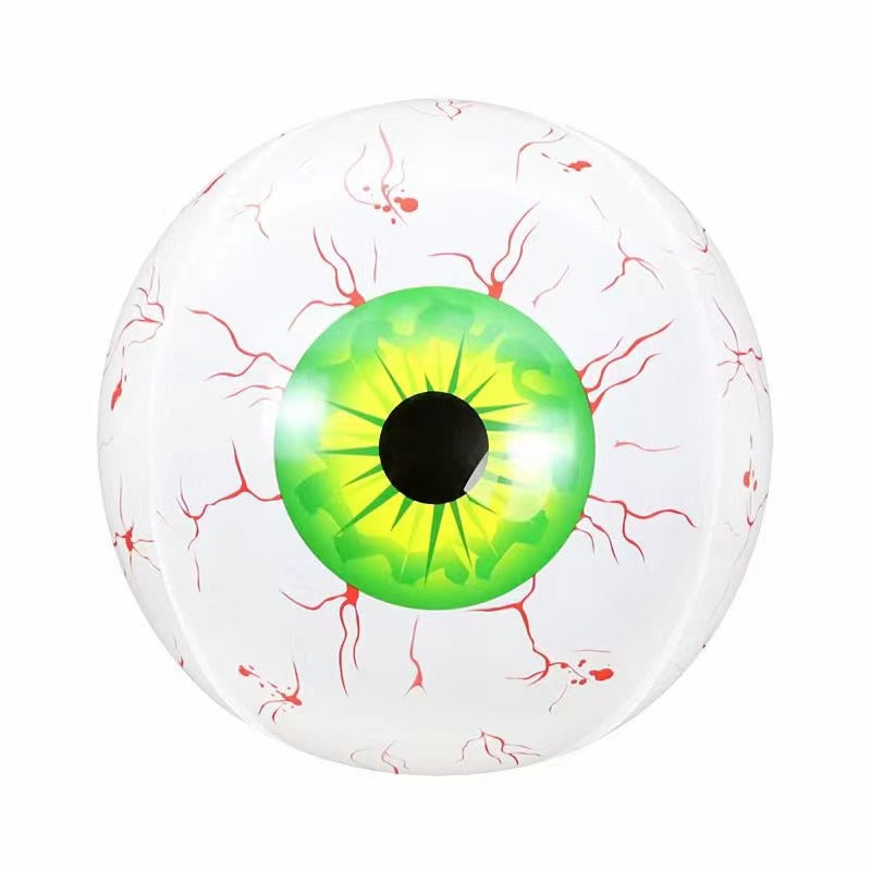 Halloween 4D Eyeball Pumpkin Balloons Inflatable Party Decor