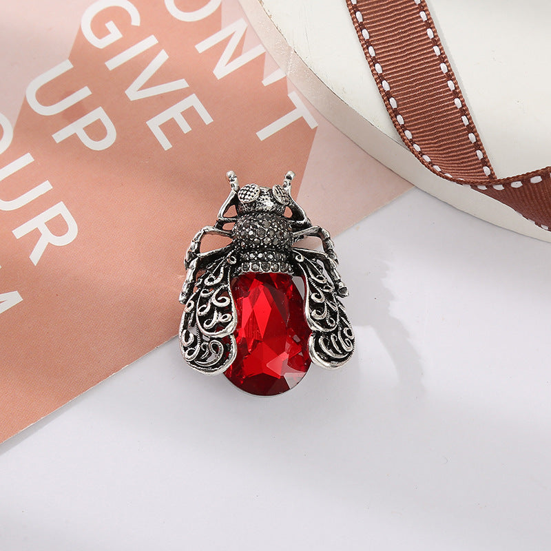 Crystal Insect Brooch Beetles Brooches Pin Brooch Pins Scarf Clip