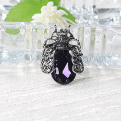 Crystal Insect Brooch Beetles Brooches Pin Brooch Pins Scarf Clip