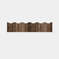 1pc 65 Ft Antique Wood Self Adhesive Bulletin Board Borders