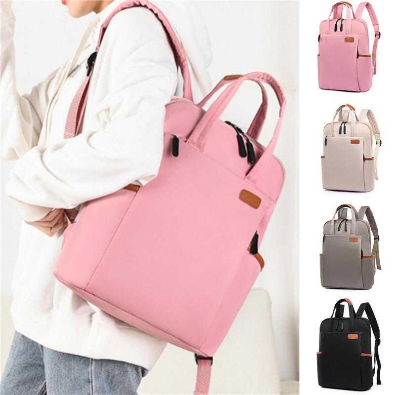 Casual Minimalist Backpack Laptop Rucksack School Backpack