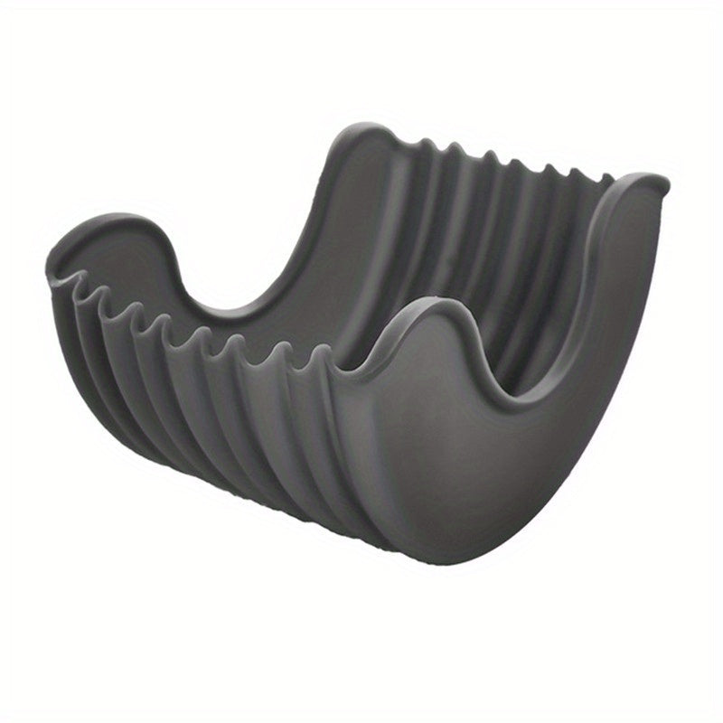 1PC Reusable Expandable Hamburger Rack Silicone Storage Kitchen Box