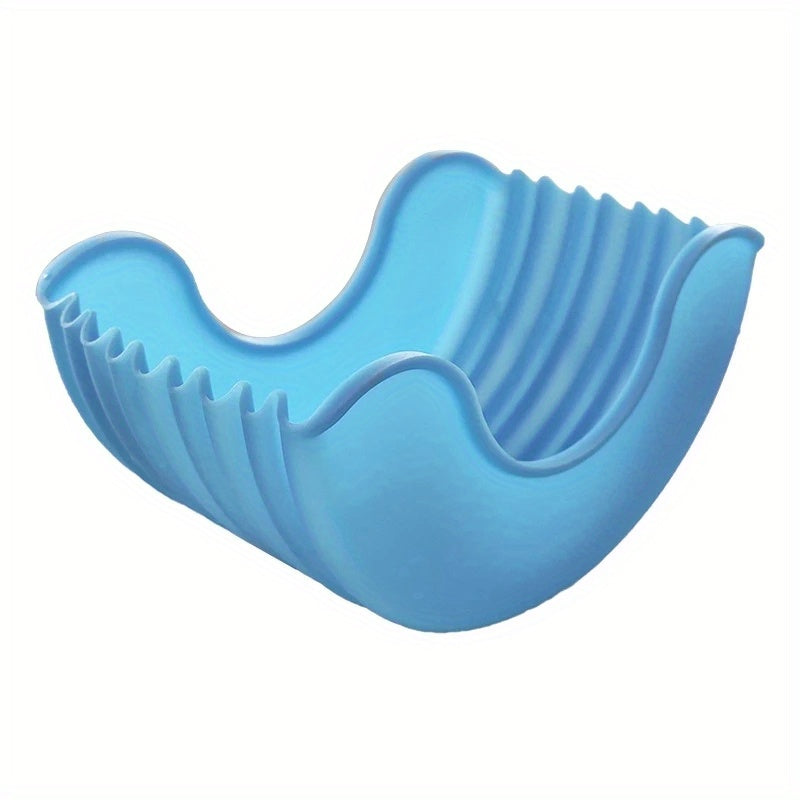 1PC Reusable Expandable Hamburger Rack Silicone Storage Kitchen Box