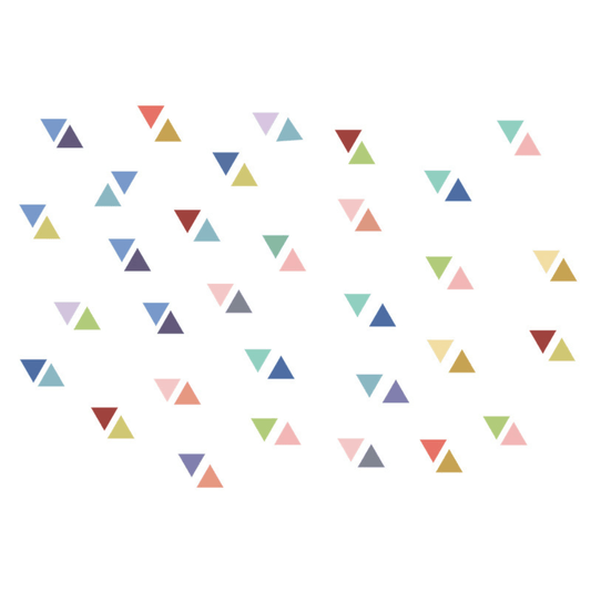 Kids Bedroom Triangle Wall Stickers