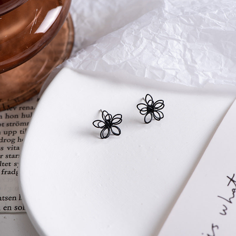 Women Fairy Hollow Flower Earrings Ear Jewelry