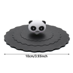 24 Colors Silicone Cup Cover Seal Suction Cup Dustproof Tea Coffee Lids Cap