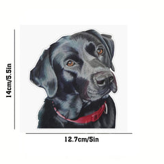 Indi The Labrador Car Stickers for Laptop Water Bottle Phone
