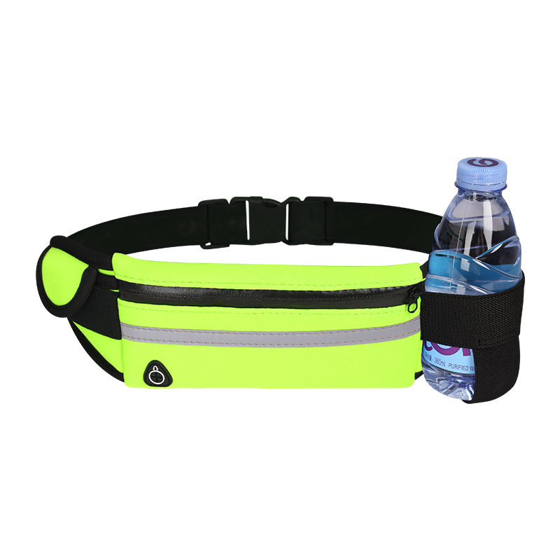 Casual Outdoor Sports Waist Bag Colorblock Running Storage Pack