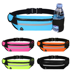 Casual Outdoor Sports Waist Bag Colorblock Running Storage Pack