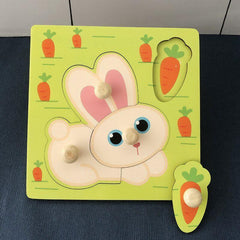 Children's 3D Puzzle Wooden Toys Fruit Cognitive Puzzle Toy