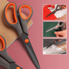 Teflon-Coated Stationery Scissors for Office Home Kitchen Sewing
