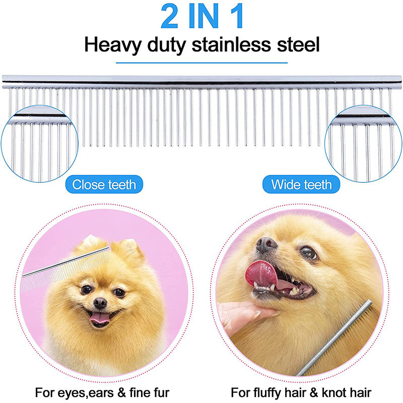 Stainless Steel Pet Hair Scissors Grooming Shears for Cats and Dogs