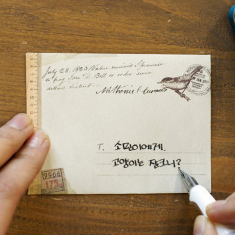 12 Rustic European Style Retro Small Envelopes