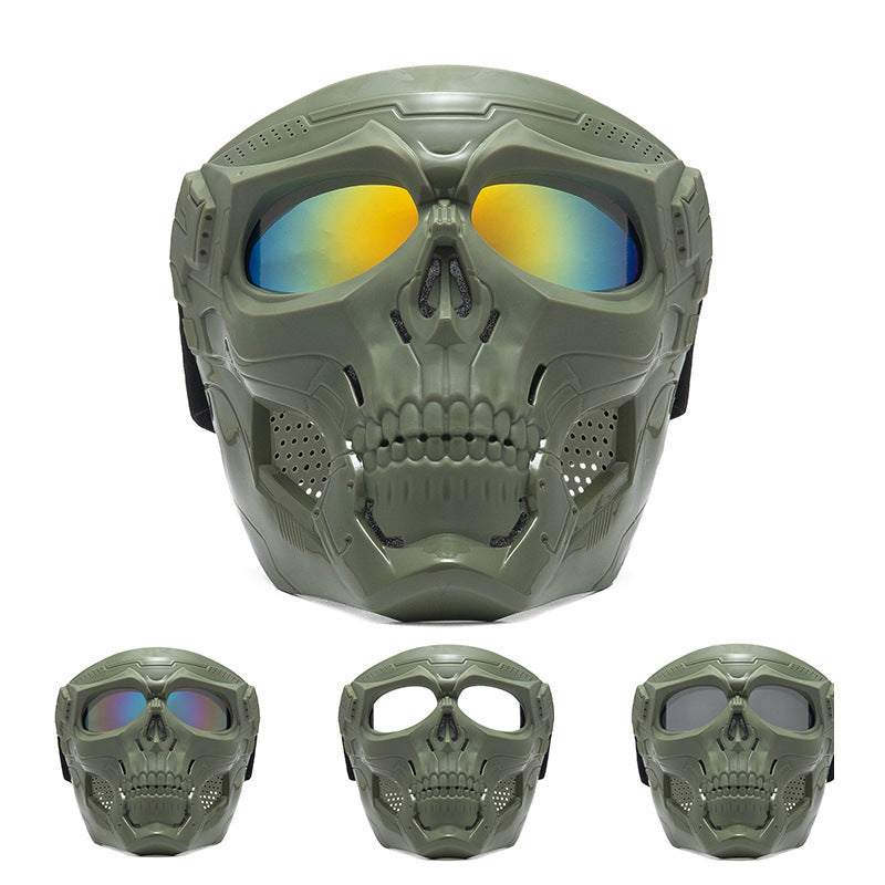 Cycling Wind Sand Goggles Full Face Protection Tactical Mask