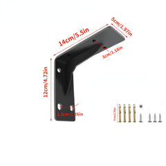 1pc Heavy Duty Bracket Wall Partition Support Rack 5MM Thick And High Load