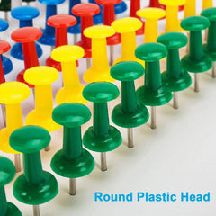 500pc Push Pins Thumb Tacks for Bulletin Board Office Decor