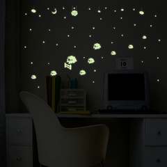 Luminous Cartoon Animals Fluorescence Stick Children Bedroom Adornment