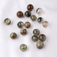 Mini Natural Garden Quartz Crystal Ball for Healing