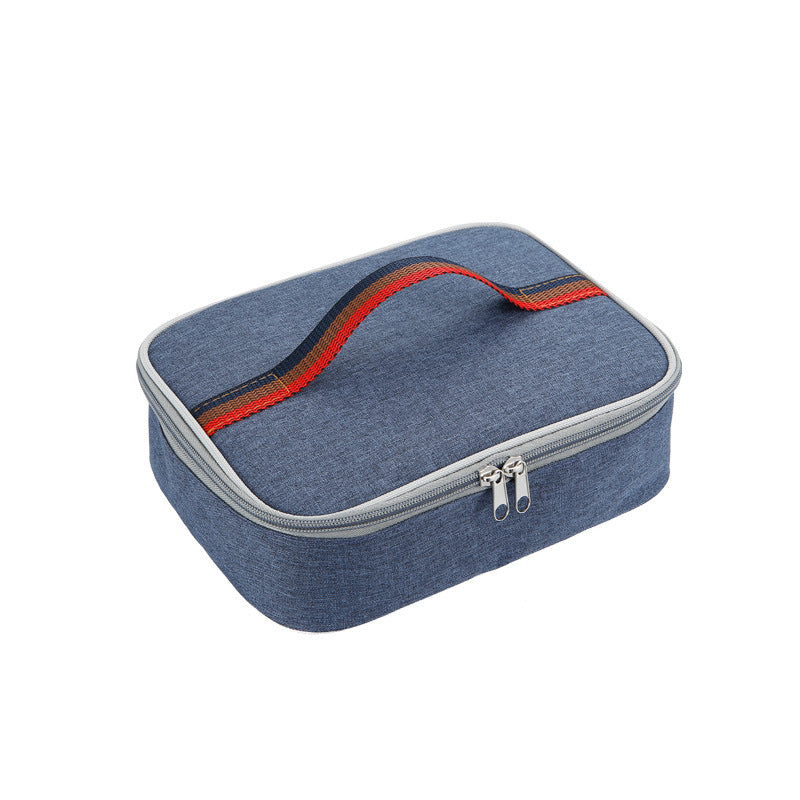 Japanese Oxford Cloth Insulation Lunch Bag Picnic Waterproof Hand Wash