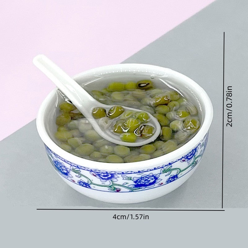 Big Bowl Noodle Model for Kids Food Play Jewelry
