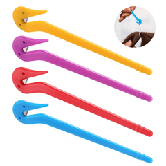4pcs Hair Band Cutters Disposable Rubber Band Remover Hair Ties Removing Tool