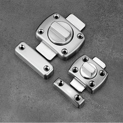 Home Security Door Lock Rotate Bolt Latch Gate Latches Door Slide Lock