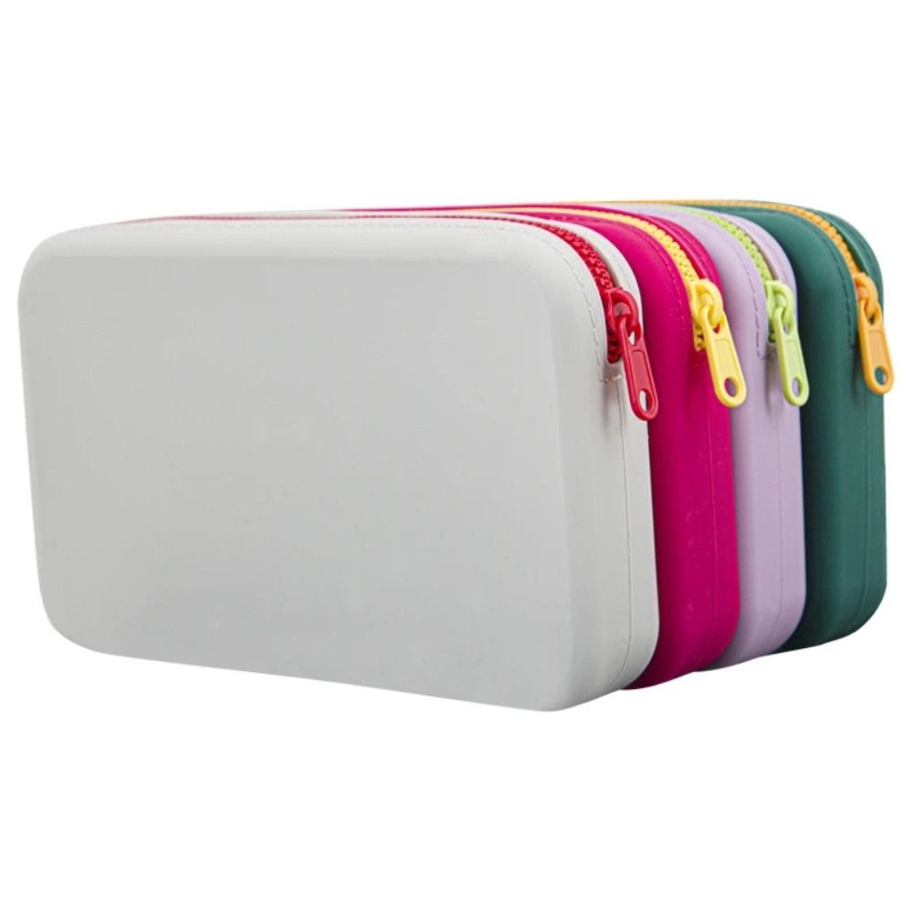 Silicone Storage Pouch Waterproof Cable Bag Lightweight Carry On Bag