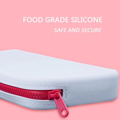 Silicone Storage Pouch Waterproof Cable Bag Lightweight Carry On Bag