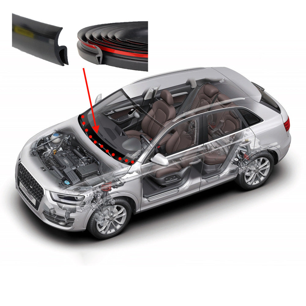 Rubber Seal Strips for Car Windows Roof Windshield