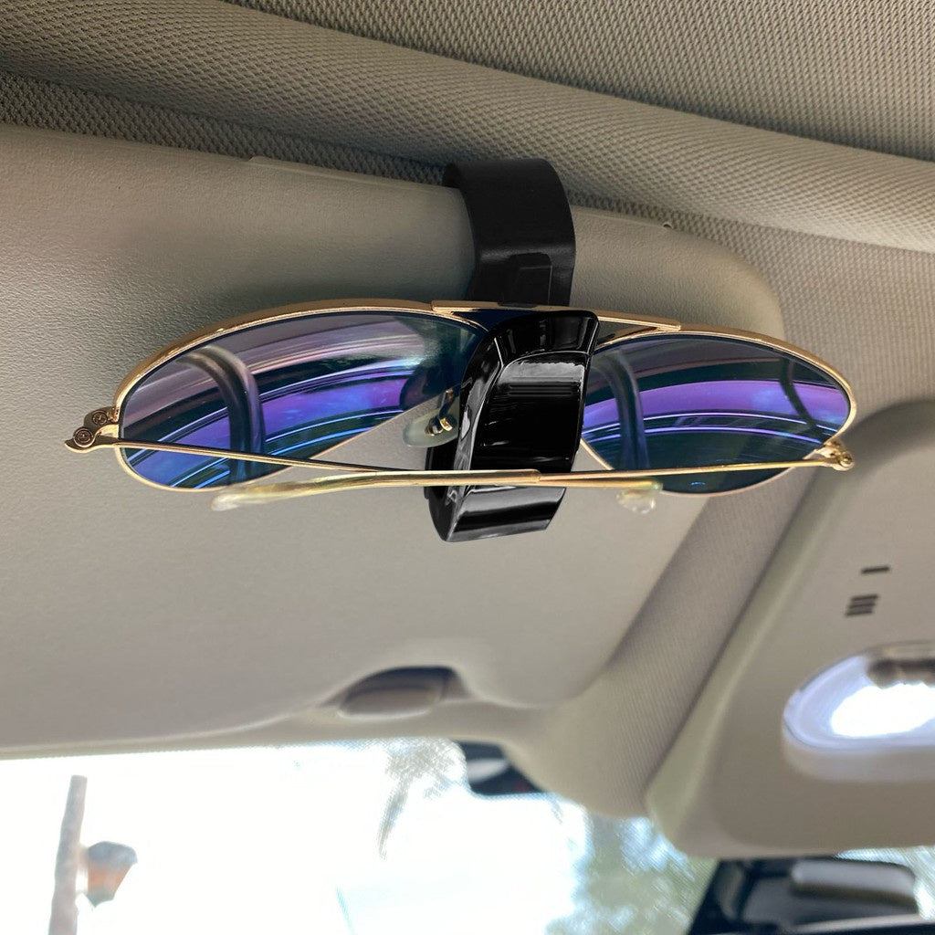 Car Sunglasses Holder Fastener Clips Ticket Card Eyeglasses Clips