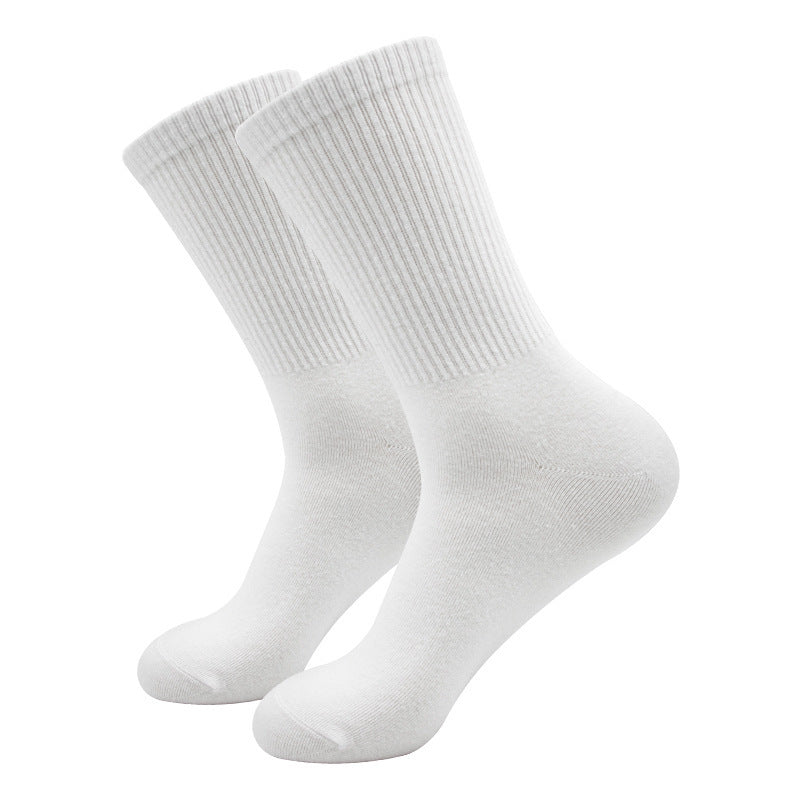 6 Pairs Cotton Mid-Calf Socks for Men and Women