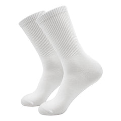 6 Pairs Cotton Mid-Calf Socks for Men and Women