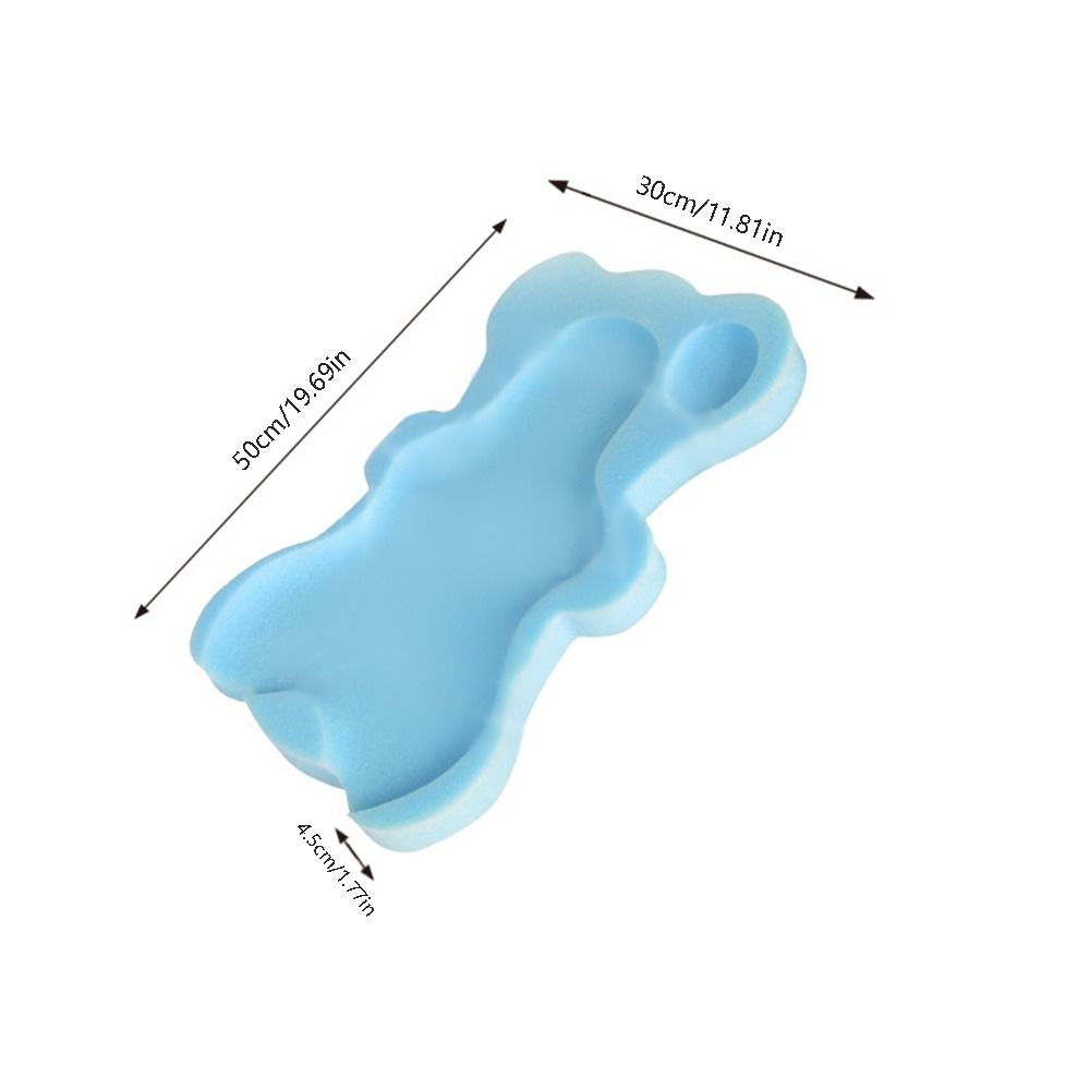 Baby Sponge Mat Baby Care Supplies Shower Cradle Baby Bath Mat Cushion