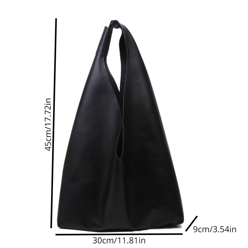 Large Capacity Hobo Bag Retro Shoulder Tote Women's Handbag
