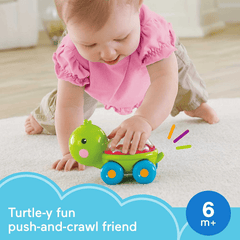 Pop Turtle Crawling Toy with Ball Popping Sounds