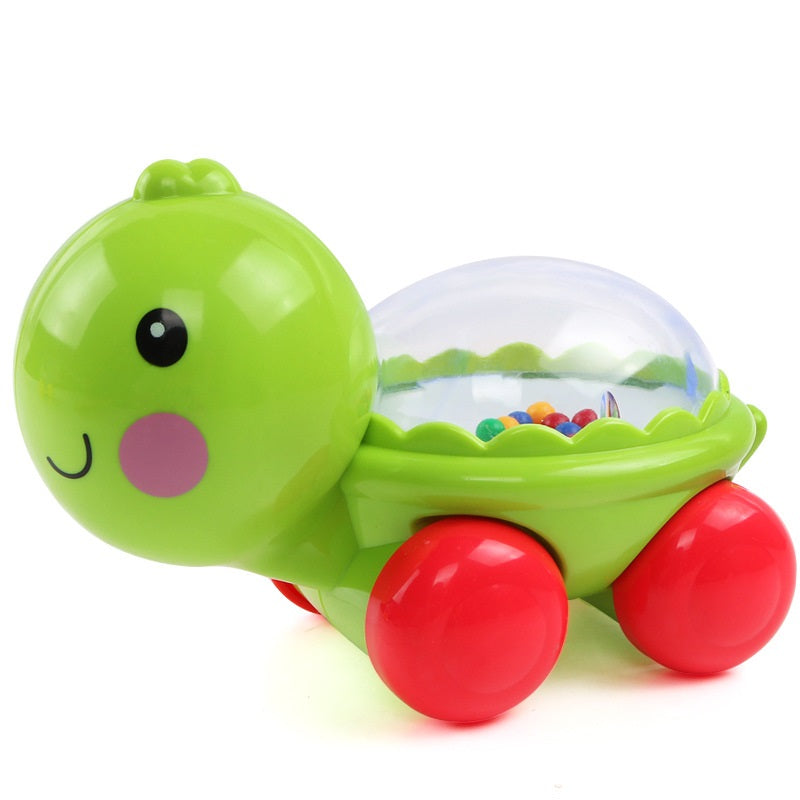 Pop Turtle Crawling Toy with Ball Popping Sounds