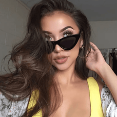Y2K Cat Eye Sunglasses Retro UV400 Sun Shades 