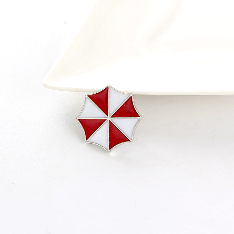 Umbrella Brooch Pin for Men