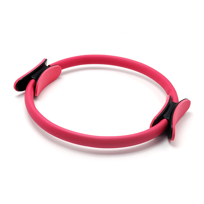 PVC Pilates Yoga Circle With Handles - Polychromatic Yoga Ring for Fitness