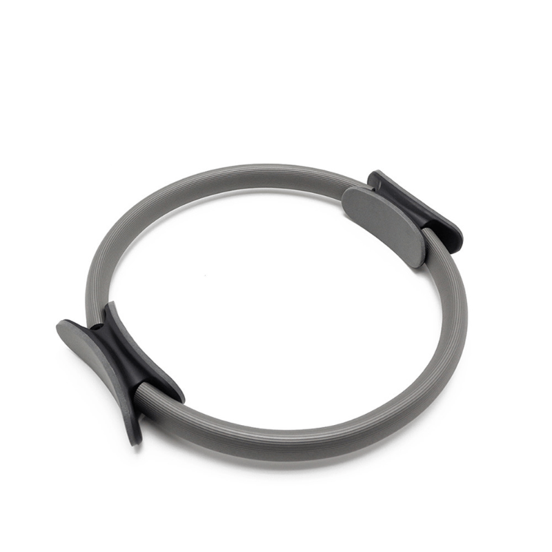 PVC Pilates Yoga Circle With Handles - Polychromatic Yoga Ring for Fitness