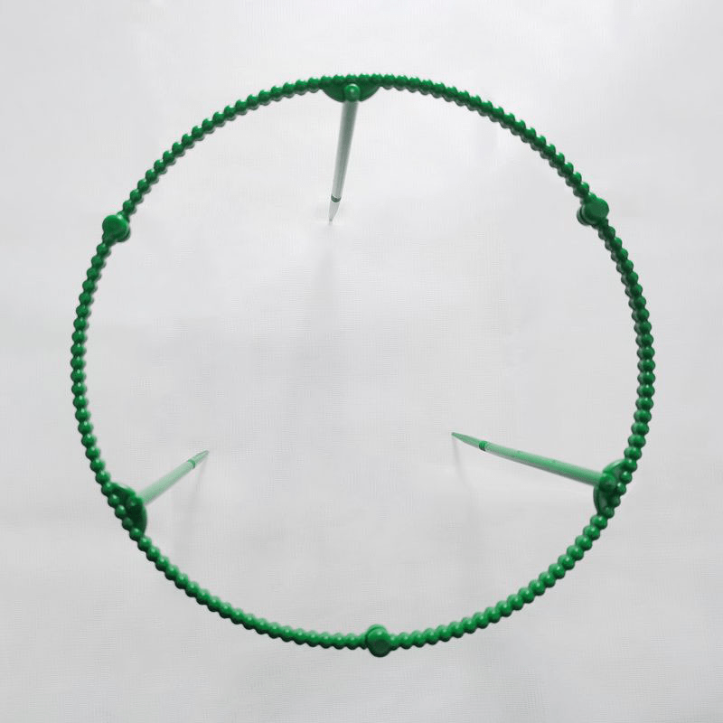 Garden Pot Support Circle Climbing Pergola Anti-lodging Rod Leaf Support