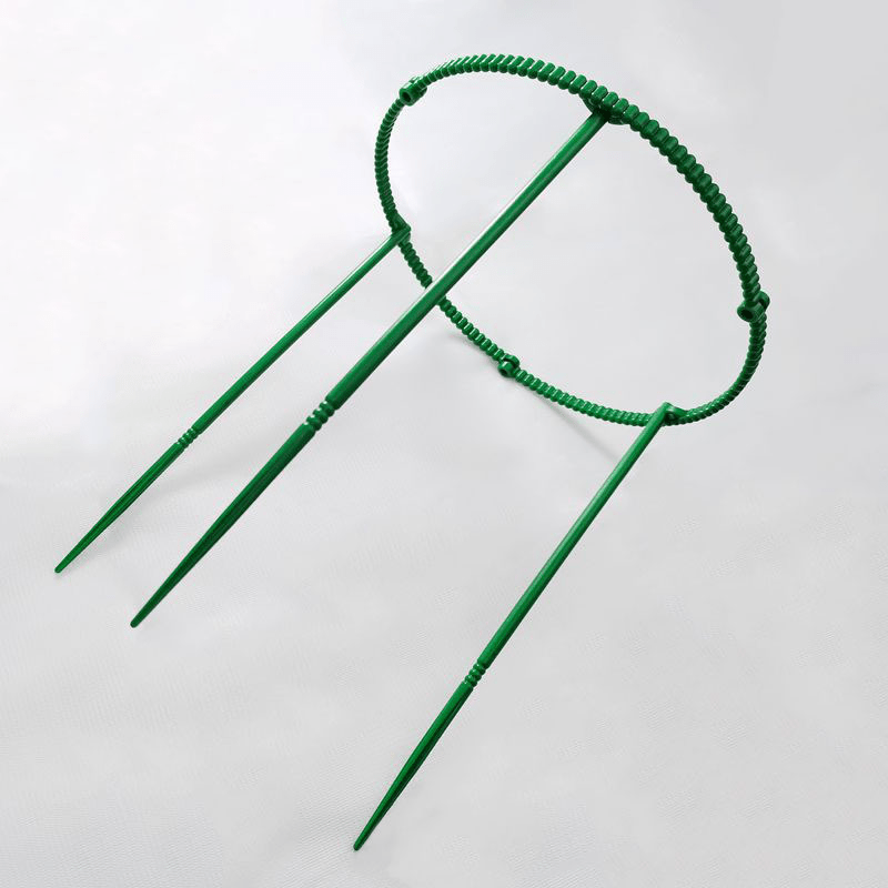 Garden Pot Support Circle Climbing Pergola Anti-lodging Rod Leaf Support