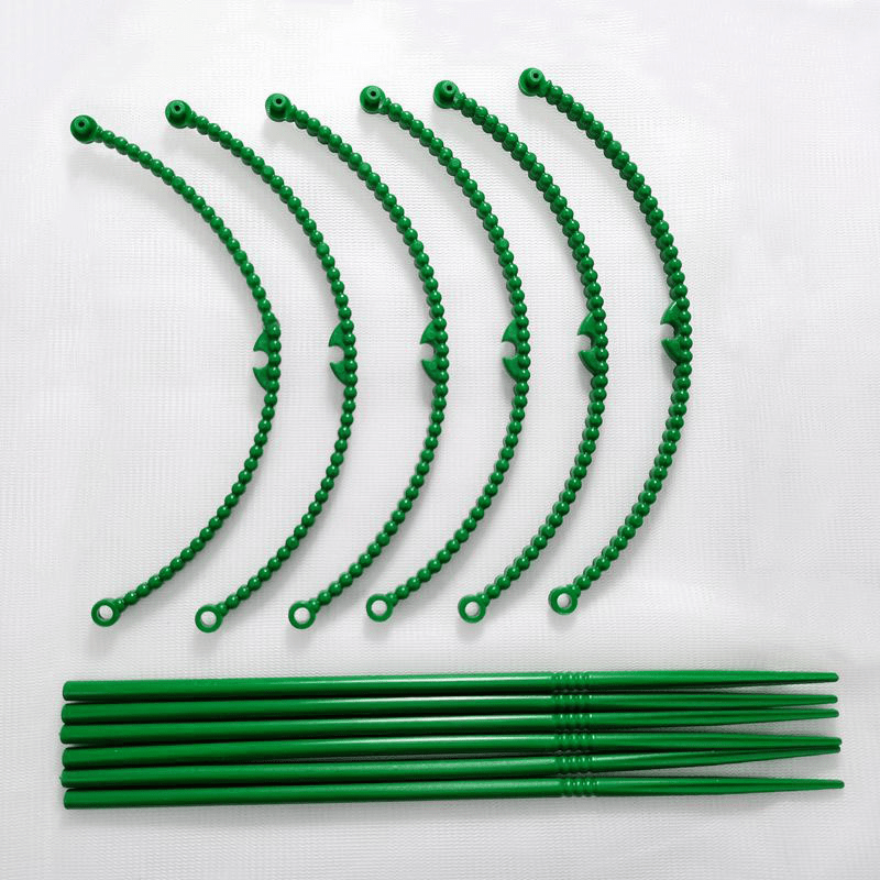 Garden Pot Support Circle Climbing Pergola Anti-lodging Rod Leaf Support