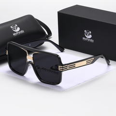 Large Frame Punk Sunglasses Unisex Street Photography Holiday Party